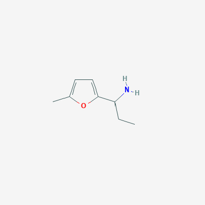 CAS:	1248355-64-7 | 2,2-dimethyl-1-(5-methylfuran-2-yl)propan-1-amine | C10H17NO Featured Image