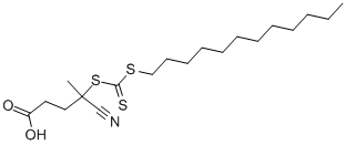 CAS:870196-80-8 | 4-Cyano-4-(dodecylsulfanylthiocarbonyl)sulfanylpentanoic acid, min. 97%