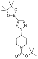 CAS:877399-74-1 | tert-Butyl 4-[4-(4,4,5,5-tetramethyl-1,3,2-dioxaborolan-2-yl)-1H-pyrazol-1-yl]piperidine-1-carboxylate