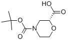CAS:884512-77-0 | (R)-4-(tert-Butoxycarbonyl)morpholine-2-carboxylic acid