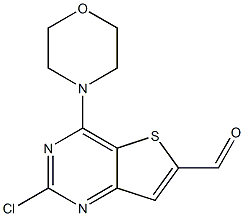 CAS:885618-31-5 | 2-CHLORO-4-MORPHOLINOTHIENO[3,2-D]PYRIMIDINE-6-CARBALDEHYDE