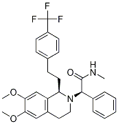 CAS:913358-93-7 | (R)-2-((R)-6,7-diMethoxy-1-(4-(trifluoroMethyl)phenethyl)-3,4-dihydroisoquinolin-2(1H)-yl)-N-Methyl-2-phenylacetaMide