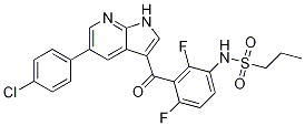 CAS:918504-65-1 | N-(3-(5-(4-Chlorophenyl)-1H-pyrrolo[2,3-B]pyridine-3-carbonyl)-2,4-difluorophenyl)propane-1-sulfonaMide