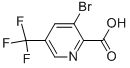 CAS:959245-76-2 |3-Bromo-5-(trifloromethyl)пиридин-2-карбон кислотасы