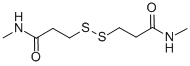 CAS:999-72-4 |N,N'-Dimethyl-3,3'-dithiodipropionamide