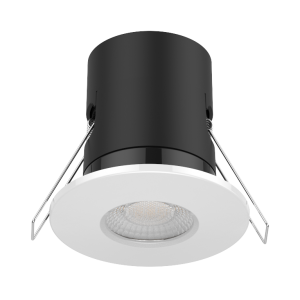 7W Tri-xim Dimmable Hluav Taws Rated Downlight (Built-in driver)