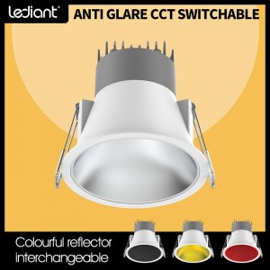 ALL-IN-ONE COB 10W Low glare(UGR＜5)Downlight