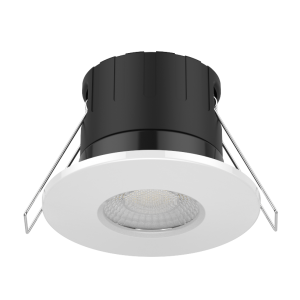 7W Tri-xim Dimmable Hluav Taws Rated Downlight (Separate Driver)