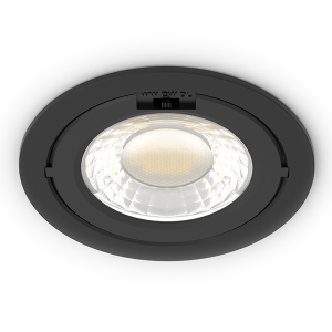 12W LED Dimmable LED Downlight Front CCT Switchable with Optic Lens