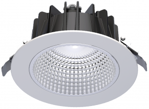 All in one commercial downlights range IP54 front 3CCT switchable Dali driver 8~35W 5RS095