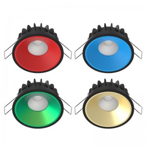 Hera 8W Anti-Glare LED Downlight with Colorful Magnetic Bezel