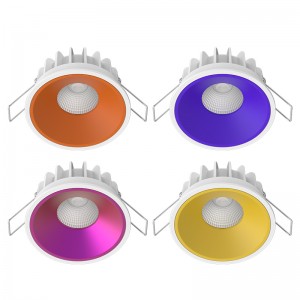 Hera 8W Anti-Glare LED Downlight with Colorful Magnetic Bezel