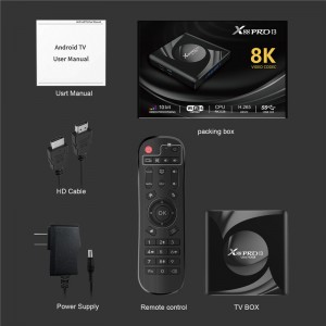 DVB TV Set Box Smart Box New X88pro 8k