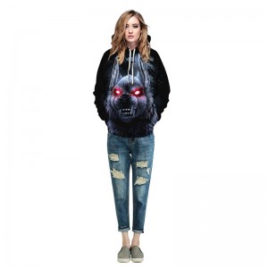 Penjualan panas di Arhaan International kualitas tinggi kaus berkerudung gaya unik menyesuaikan hoodie 3D