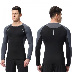 Fashion Custom Gym T Shirts Mens Long Sleeve T Shirts Activewear Wholesale Men Sport Casual Gym Wear Gym Clothing for Wholesale