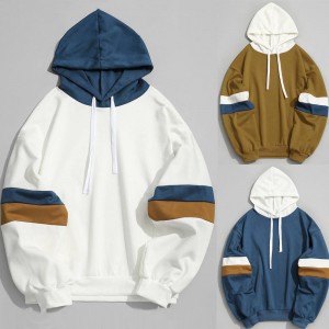 2022 Hip Hop Hooded Sweatshirt Casual Patchwork Stitching Parallel Bars Slim Unisex Sweatshirt Maza Yanke da Dinka Hoodie Custom
