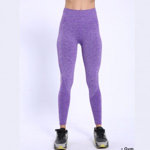 Dollakë palestër me bel të lartë Pantallona sportive për yoga palestër për femra Triko sportive Gruaja me shtytje elastike pa tegela