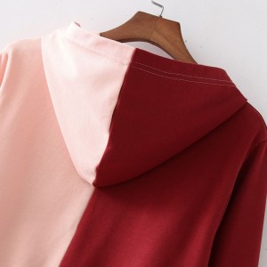 Individualizuotos moteriškos marškinėliai su gobtuvu su gobtuvu „Crop Top“ megztiniai, 2021 m. rudens negabaritinė moteriška ilgomis rankovėmis megztiniai su gobtuvu
