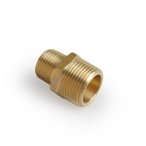 Legines Brass Pipe Fitting, Reducing/Reducer Hex Nipple