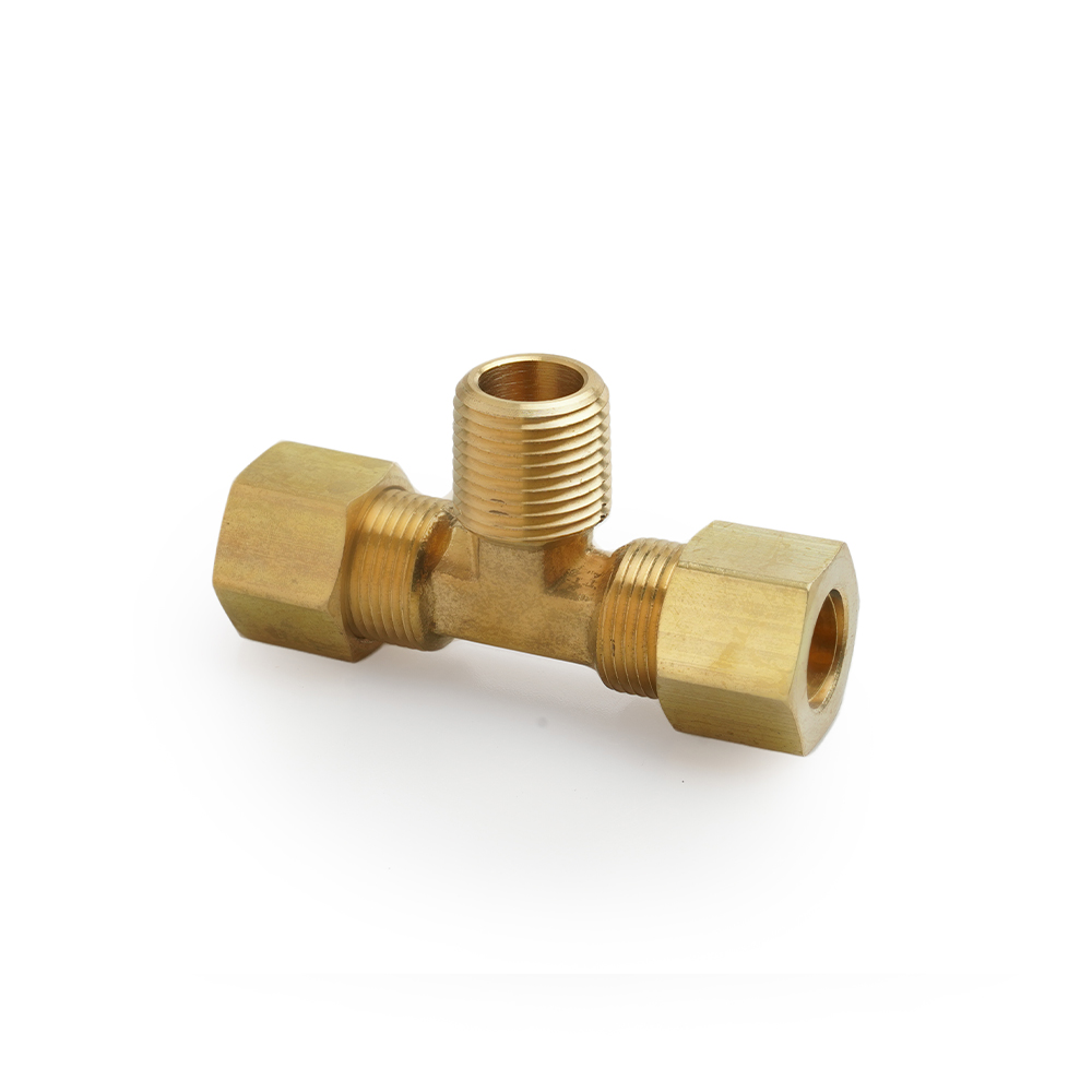Compression Fittings Male Branch Tee 72#