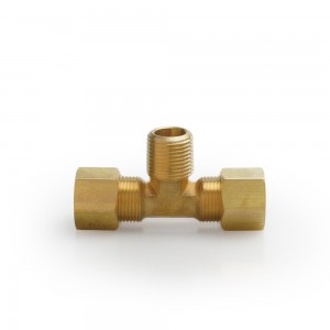 Compression Fittings ສາຂາຊາຍ Tee 72#