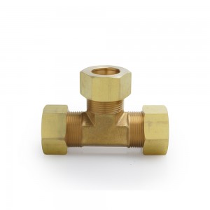 Brass Union Tee Compression Fittings 64#