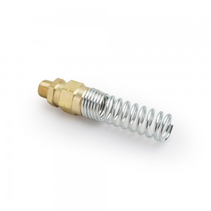 Male connector na may spring guard 68RBSG