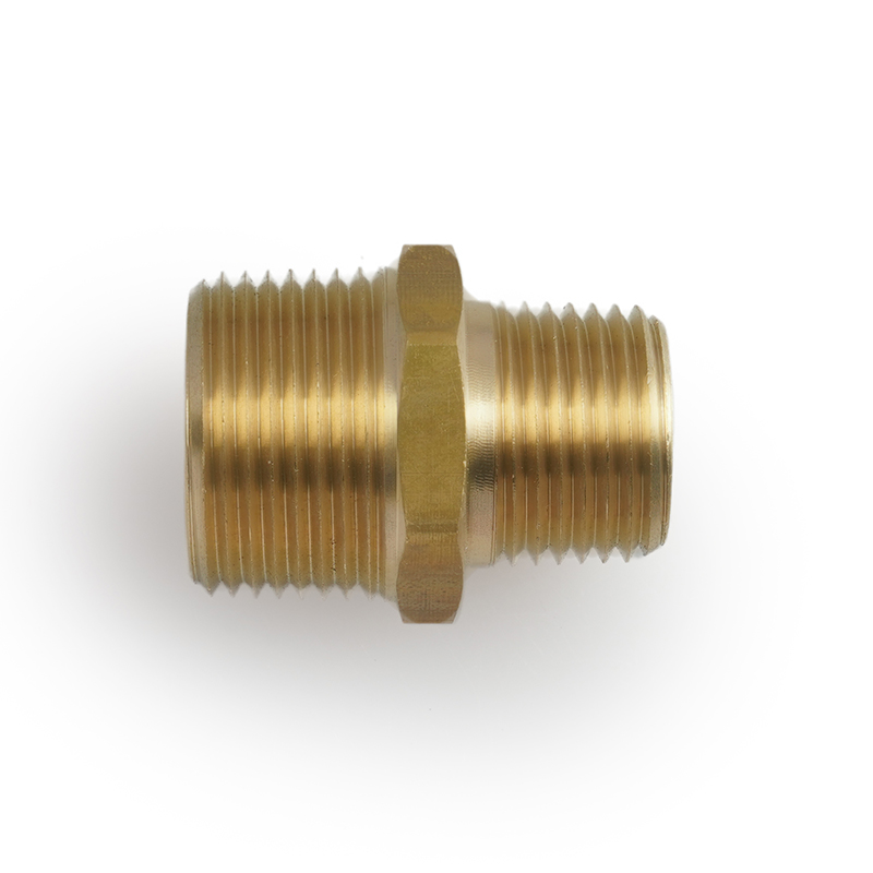 Legines Brass Pipe Fitting, Reducing/Reducer Hex Nipple