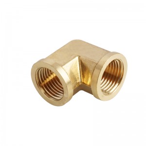 Legines Brass Pipe Fitting, Forged 90 Degree Female Elbow