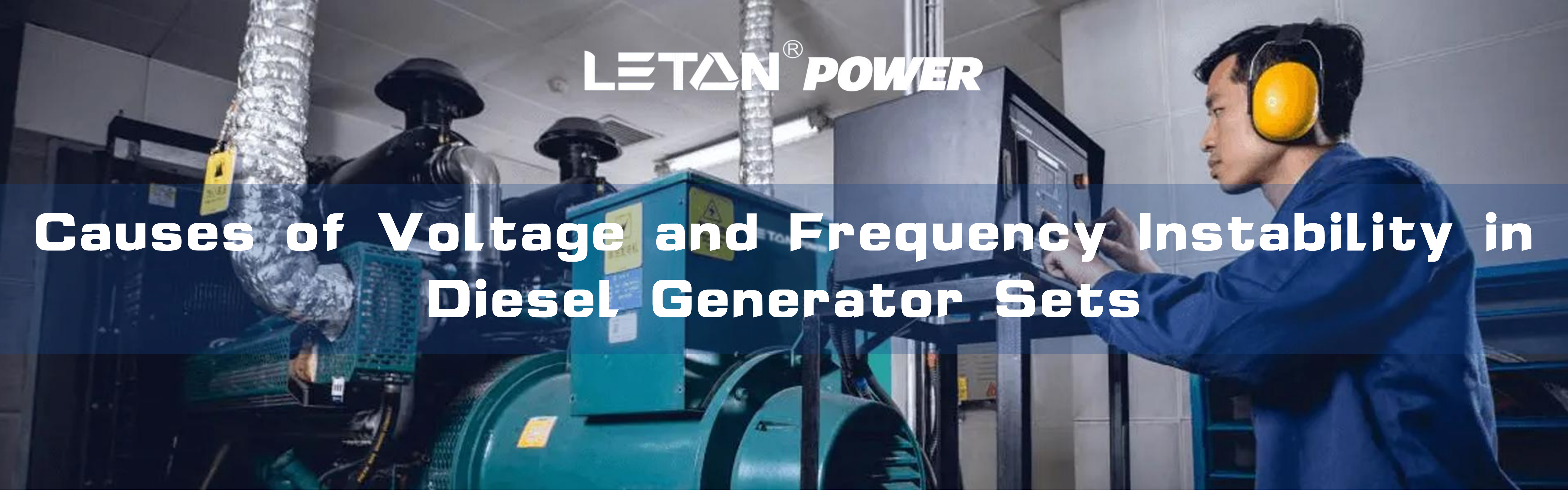 Causes of Voltage and Frequency Instability in Diesel Generator Sets
