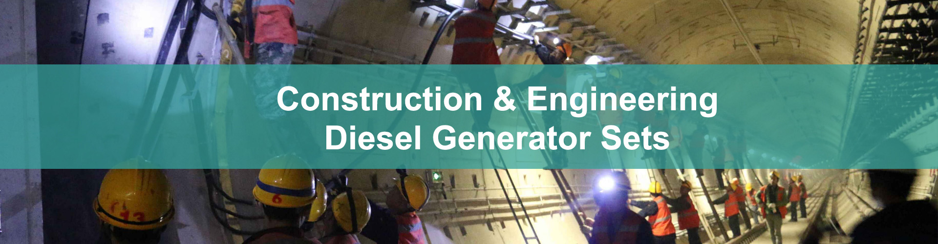 Aplicação de construção e engenharia de grupo gerador a dieselImagem