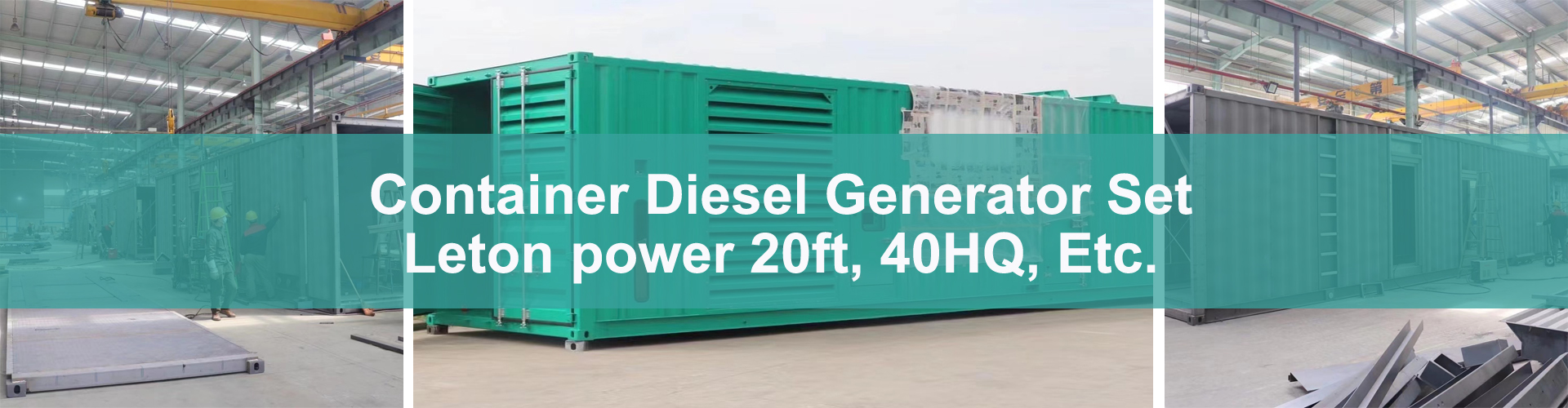 Container generator set power station diesel generator set 20ft 40HQ container power stationImage