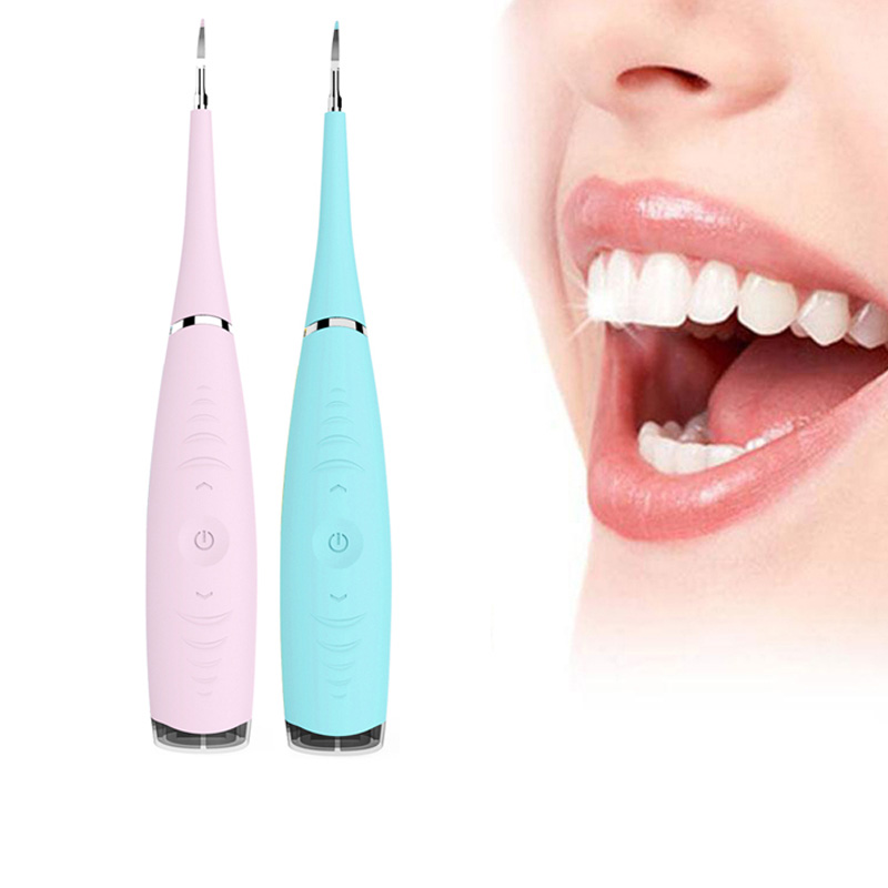 IPX6 Waterproof Oral Tooth Cleaner Vibrating Electric Teeth Cleaner