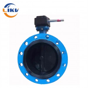 EPDM Seat Flange Rubber Bug-os nga Lining Butterfly Valve