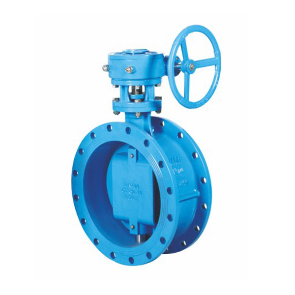 D342x worm gear double eccentric soft sealing butterfly valve Featured Image
