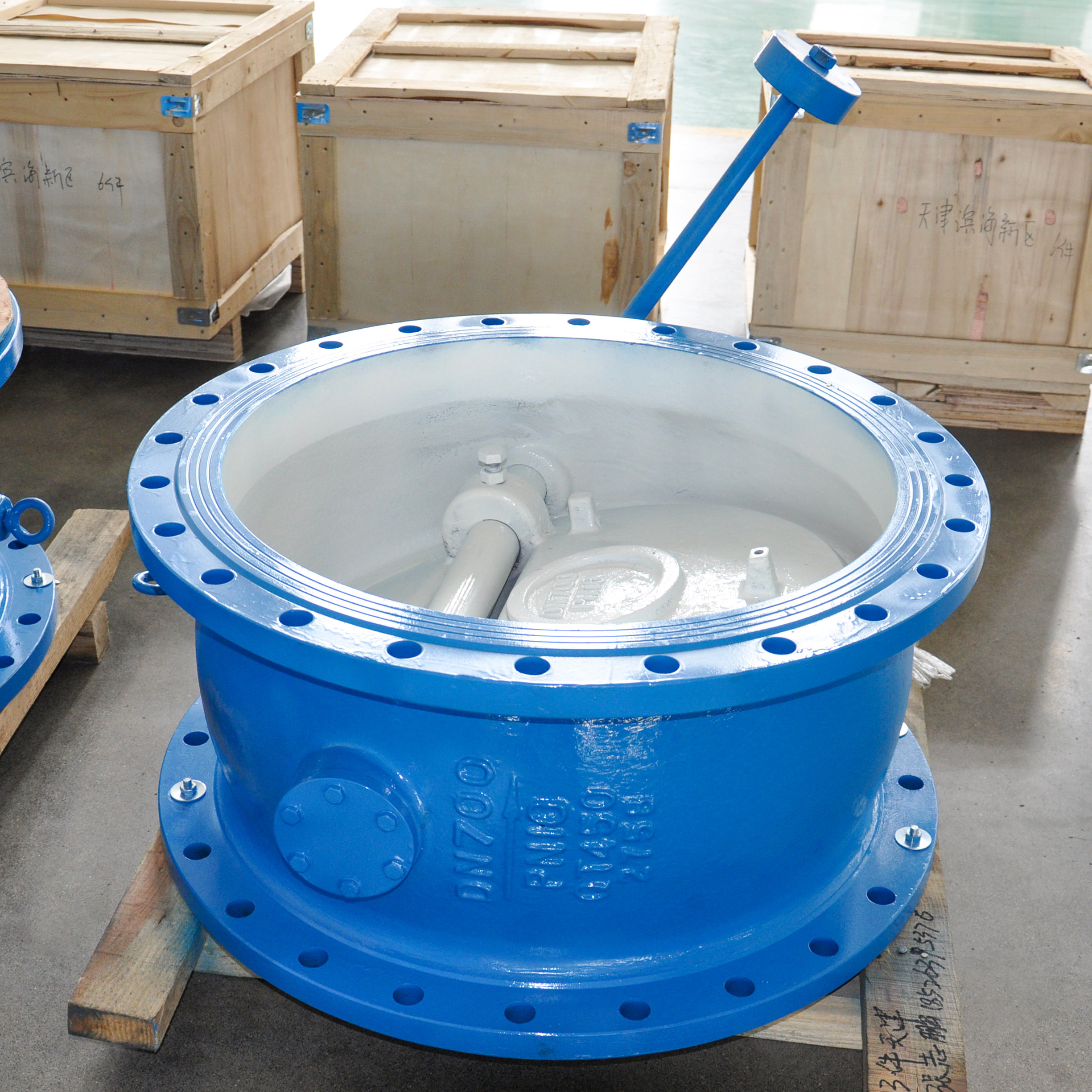 OEM Supply Butterfly Swing Flange Check Valve with Counterweight Featured Image