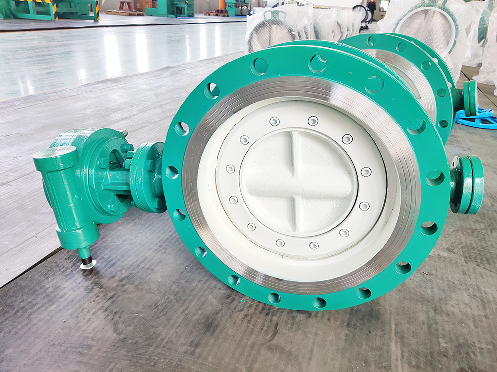 The large-caliber flanged butterfly valve has passed all the performance tests