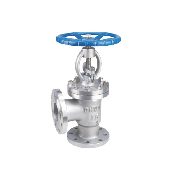 J44h / y angle flange globe valve
