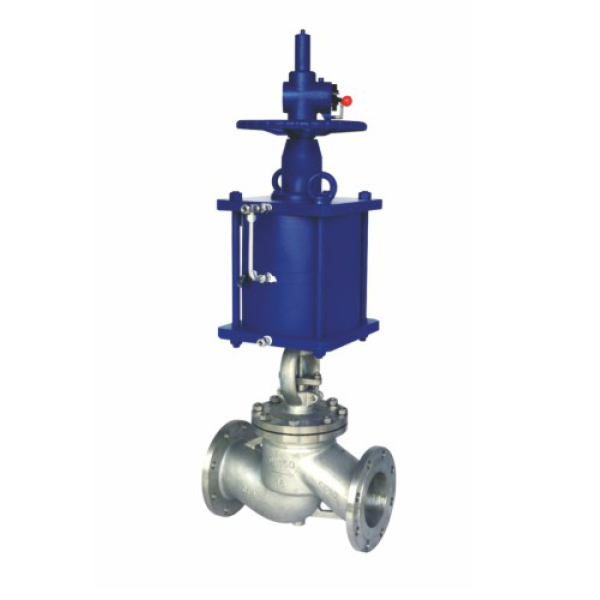 J641h pneumatic flange globe valve