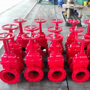 DIN3352 Rising Stem OS&Y Soft Rubber Seat Wedge Gate Valve for Water