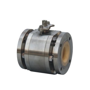 Forged steel ceramic ball valve