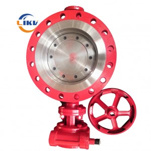 Carbon Steel High Temperature Butterfly Valve With Metal Seat