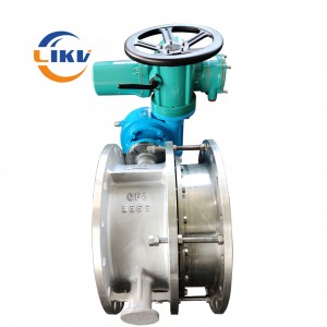 I-Eleccentric CF8 I-Double Eccentric Flange Butterfly Valve ene-Joint