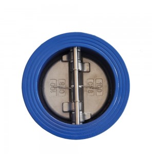 Free Sample Double Discs Ductile Iron Swing Check Valve For Hot Water