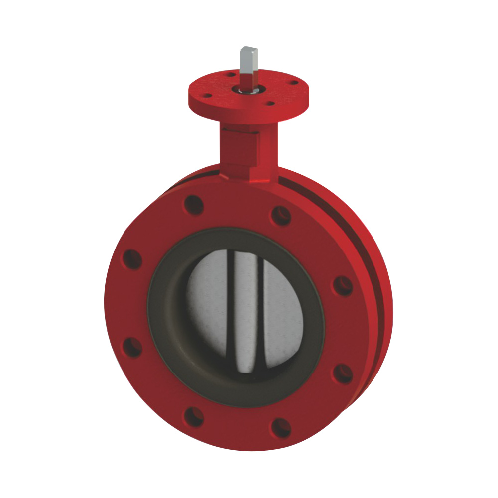 flange butterfly valve with