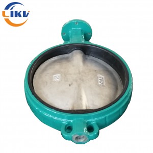 On-off Type Two Piece Stem Wafer Butterfly Valves