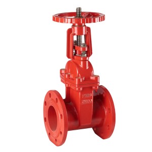 Rising stem fire resilient seat seal gate valve