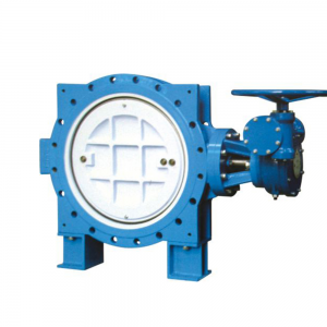 Resilient seated double eccentric flange butterfly valve II