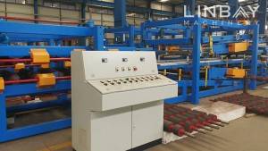 OEM Factory for Rolling Shutter Machine - PU Sandwich Panel Production Line – Linbay Machinery