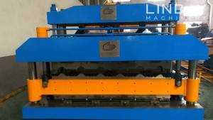 Wholesale OEM China Double-Layer Color Steel Sheet Roof Panel Roll Forming Machine